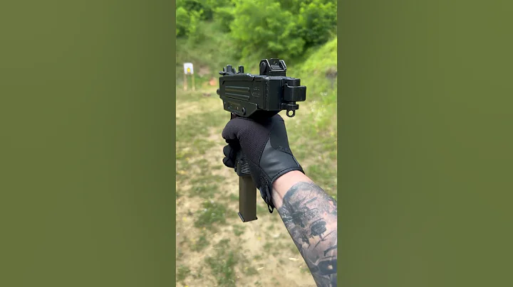 MICRO UZI 9mm SMG #Israel #gunshorts #guncollection #history #micro #uzi #9mm #submachinegun #pew