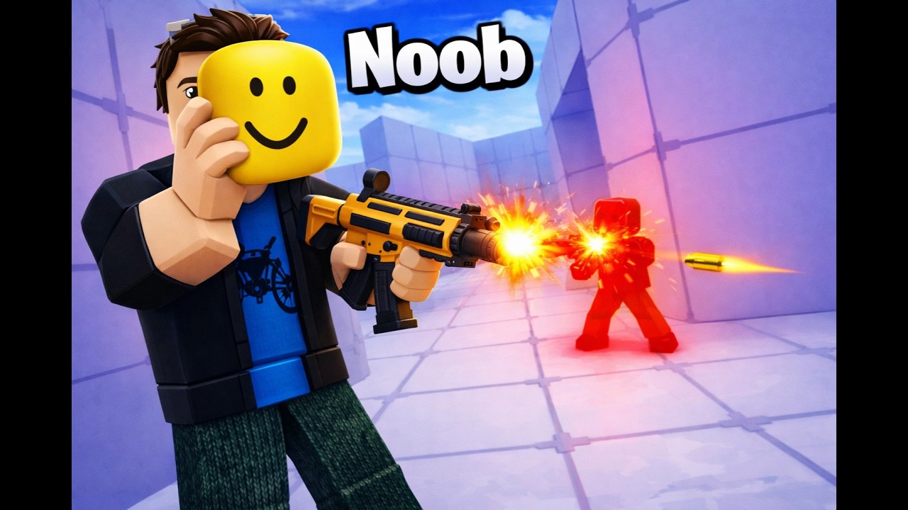 Disguised as a NOOB In Roblox Rivals! - YouTube