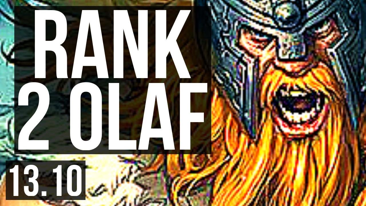 OLAF vs AATROX (TOP) | Rank 2 Olaf, 67% winrate, 6 solo kills | TR Challenger | 13.10