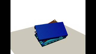 PCB drop test FEA Simulation using OpenRadioss