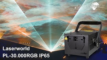 Laserworld PL-30.000RGB IP65 / Product Video (with ShowNET or FB4)