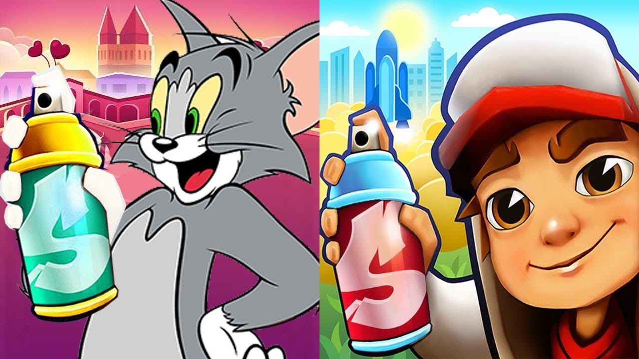 Subway Surfers Houston 2021 DINO vs TOM and JERRY Run Gameplay HD