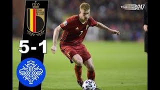 Belgium vs Iceland 5 -1 | All Goals And Extended Highlights 20/21 | EURO Nations League 2020 Belgium vs Iceland 5 -1 | All Goals And Extended Highlights 20/21 | EURO Nations League 2020