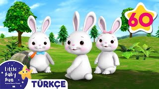 Sevimli Tavşanlar Little Baby Bum Türkçe - Bebek Şarkıları Ve Çizgi Filmler