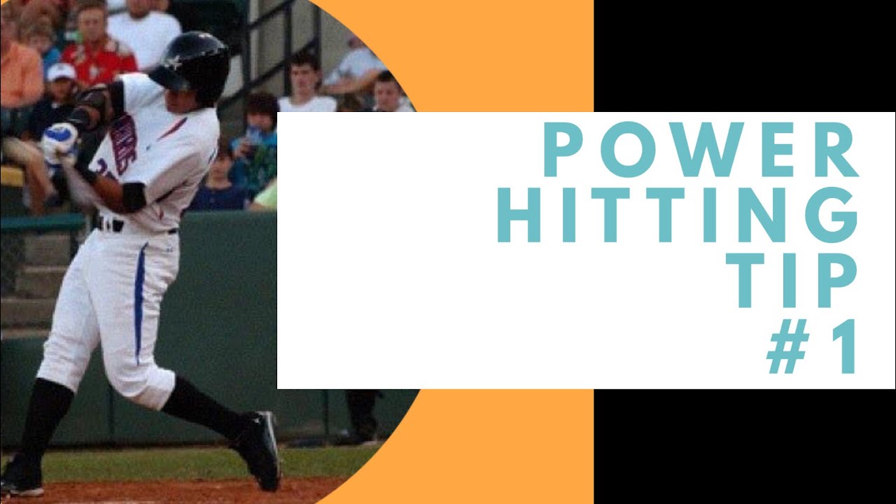 HITTING TIPS: How to gain POWER Part 1
