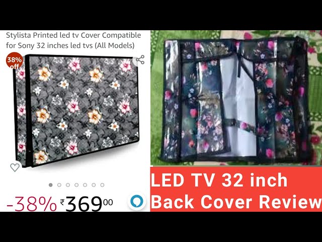 Stylista Printed led tv Cover Compatible for Sony 32 inches led tvs (All Models) class=