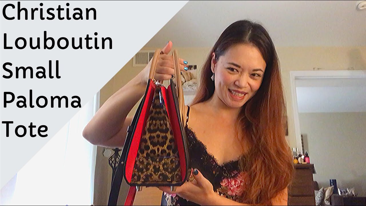 Christian Louboutin Small Paloma Tote: Reveal and What Fits