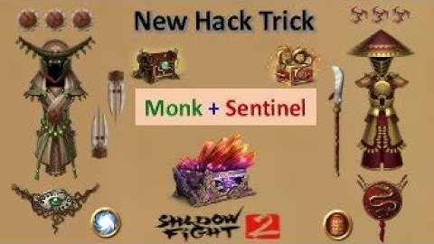 Shadow Fight 2 | How to get Monk and Sentinels set for free | Work on any version | 100% working.