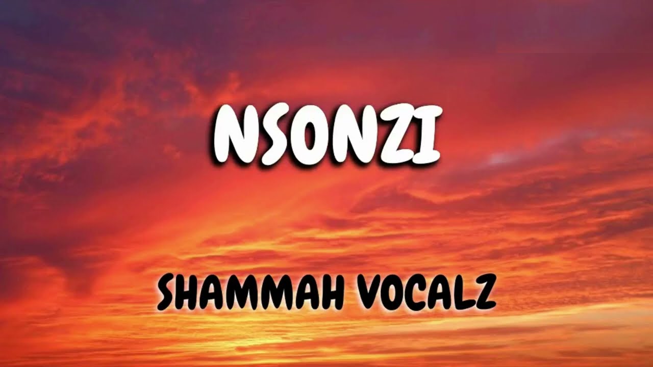 Shammah Vocals  Sonzi Lyrics