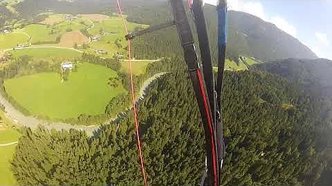 Gleitschirmflug Kssen Ostflanke September 2021