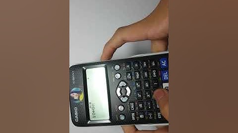 Cách tìm x trên máy tính Casio | Chột Studio