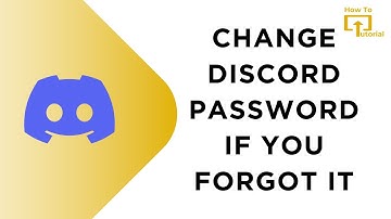 How to Change Discord Password If You Forgot It