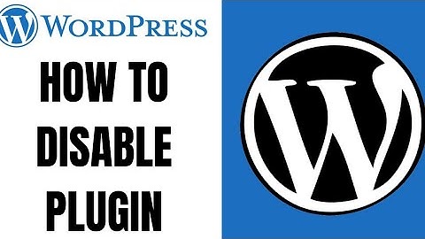 How to disable plugin from wordpress database ll Remove a plugin from wordpress