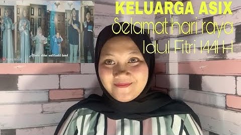 Keluarga ASIX || Selamat Lebaran (Official Music Video) | Reaction!!!
