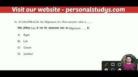 libreoffice calc question for ccc exam #cccexam2023 #calc #nirbhaysharma #personalstudys