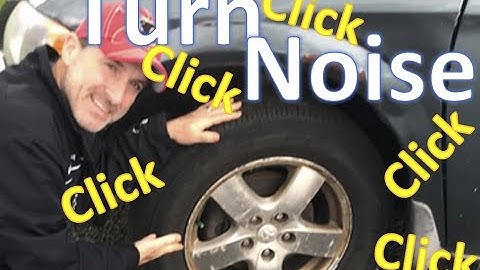 Fix Clicking Noise when Turning Click Click Pop Clank Dodge Grand Caravan Chrysler Town and Country