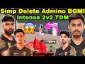 Admino ZGOD Vs Simp Punk 2v2 TDM 😮Simp Demotivate Admino 😂Admino Accuracy 🥵