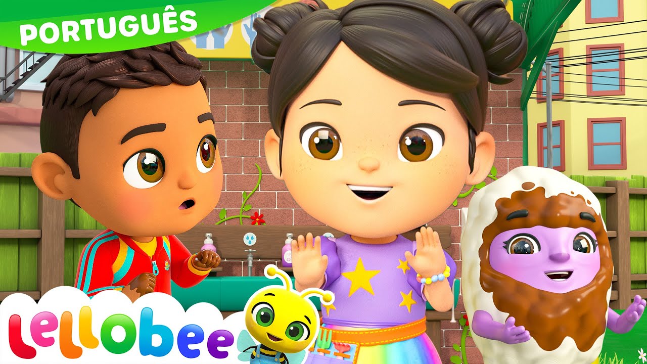 🐝 Lellobee em Português 🐝  Músicas Infantis e Desenhos Animados