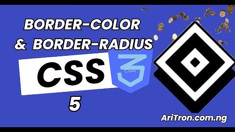 Border-color & Border-radius in CSS