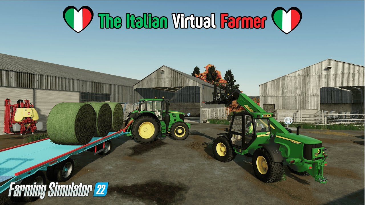 Collection and transport Hay bales | Farming simulator | Gatehead map | Episode #14