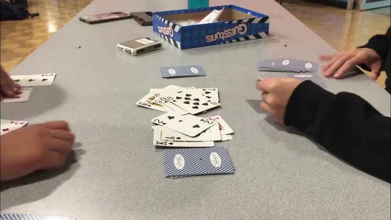 Speed Card Game Demonstration YouTube