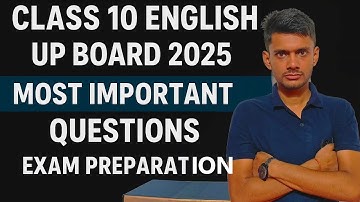 Learn & Grow 2026.Class 10 English 8 marks le lo Bahut aasan hai