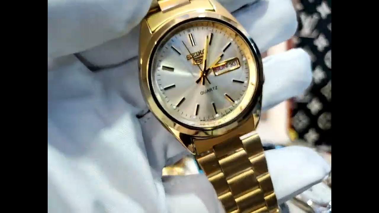 Authentic Quartz Watches. Gold and Silver. Miyota Movement. YouTube