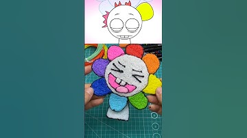 I made a Incredibox Sprunki Dandy Phase 4 @BananaPorridg with 3D PEN #sprunkioc #diy #incredibox