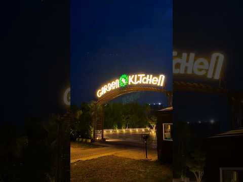 A Perfect Day in Lahore 🌿🍽️ | Garden Kitchen Restaurant Vibes #Shorts