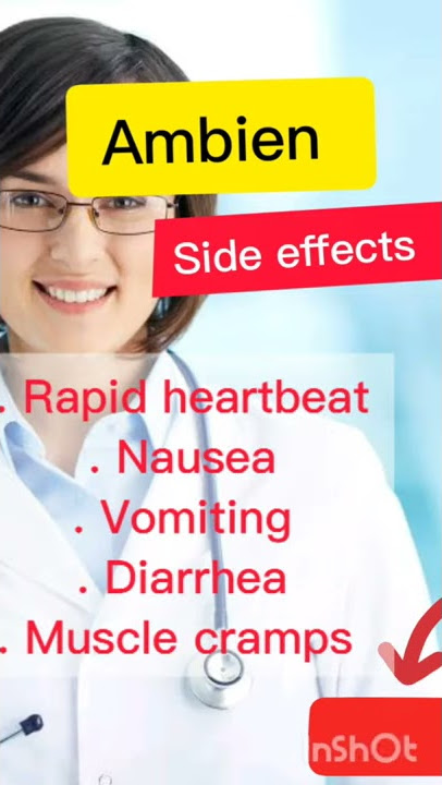 ZOLPIDEM | AMBIEN - Side Effects and IS IT SAFE? |  #shorts | Medicine bank