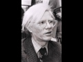 Andy Warhol: BBC Radio 4 Interview (March 17th 1981)