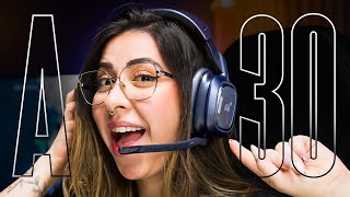 LOGITECH ASTRO A30 🎧 O MELHOR headset gamer sem fio?