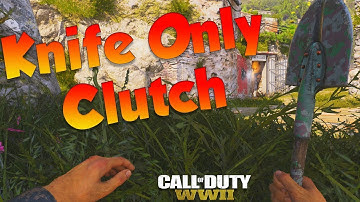 INSANE SHOVEL AND THROWING KNIFE 1 v 4 Clutch