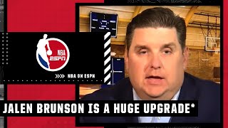 Jalen Brunson a DIFFERENCE MAKER for Knicks? Brian Windhorst puts an asterisk on it | NBA Today
