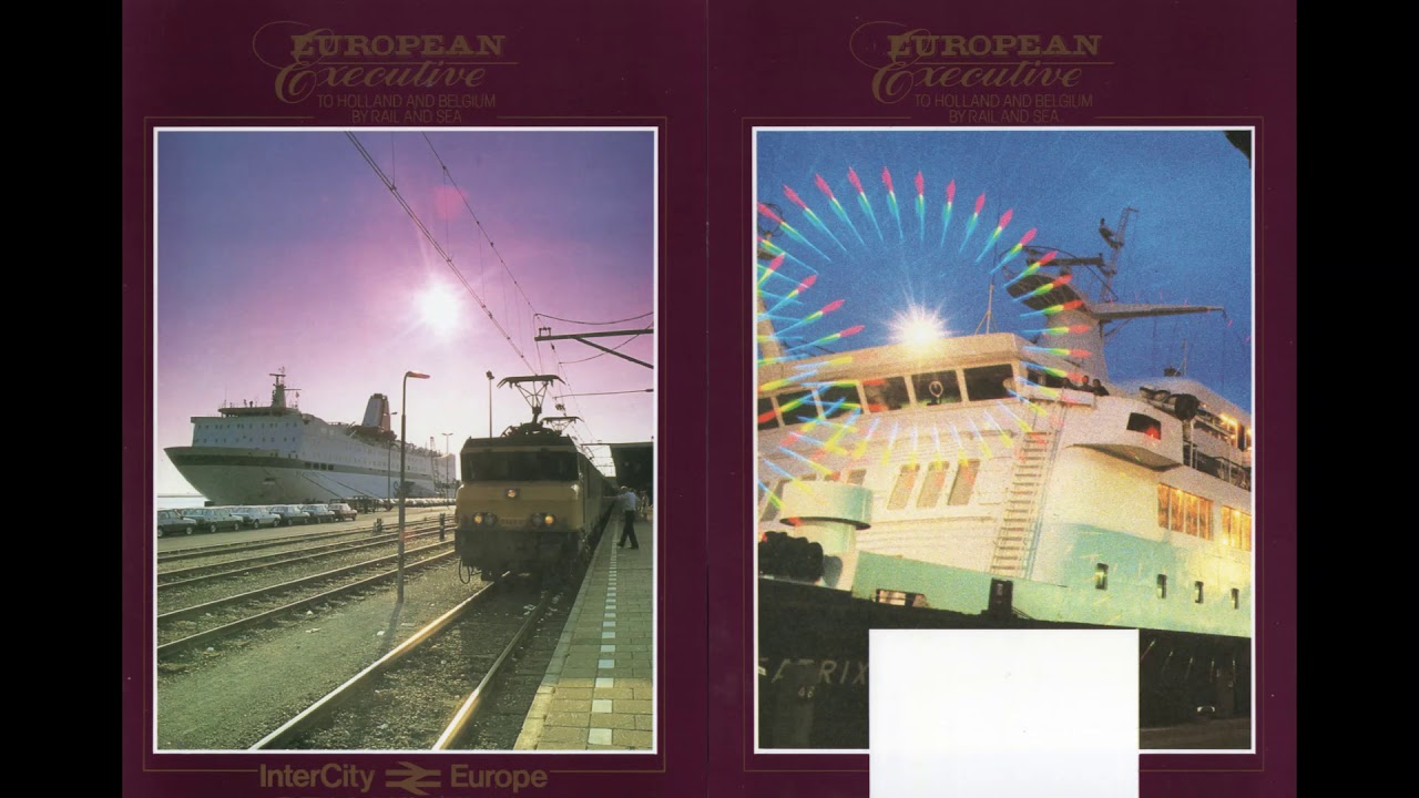 The Harwich Hoek ferry and its rail connections in the 1980`s as told by BR promotional leaflets