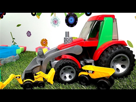 Tractors For Children  - Tractor Videos - Big Trucks For Children - Big Trucks