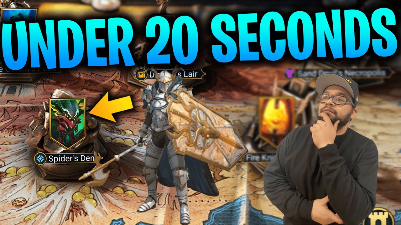 How to DESTROY SPIDER'S DEN! Best Builds for Normal & Hard | Raid Shadow Legends Guide