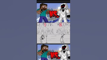 herobrine vs entity303 who is best #shorts #minecraft
