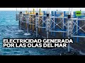 Instalan máquinas que obtienen energía eléctrica de las olas del mar