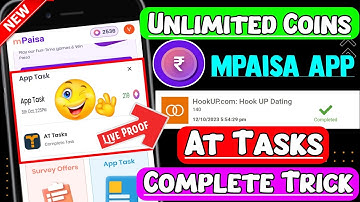 mPaisa At Tasks Complete Trick 2023 | mpaisa app task complete trick | mpaisa Unlimited coins trick