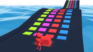 Stack Colors 🌈 ⭐️❤️‍🔥 MAX SCORE All Levels Gameplay Walkthrough Android, iOS NEW UPDATE