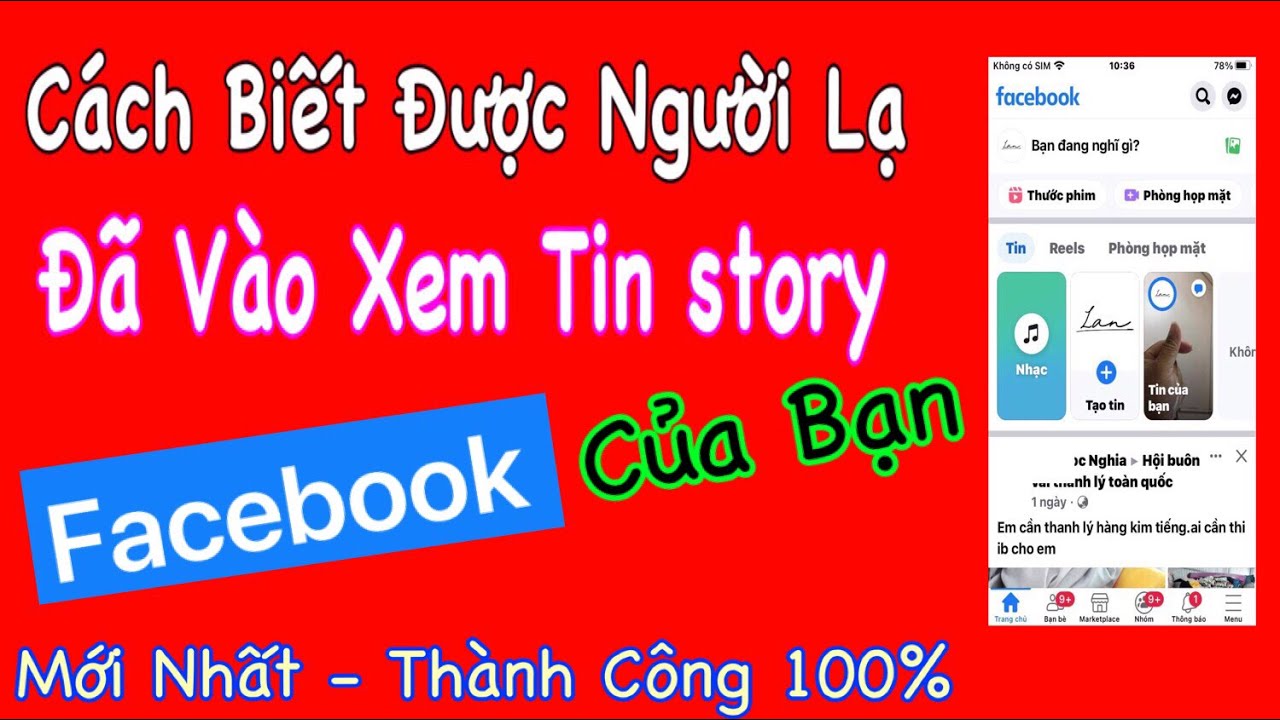 Cách xem người lạ xem tin trên facebook là ai - youtube