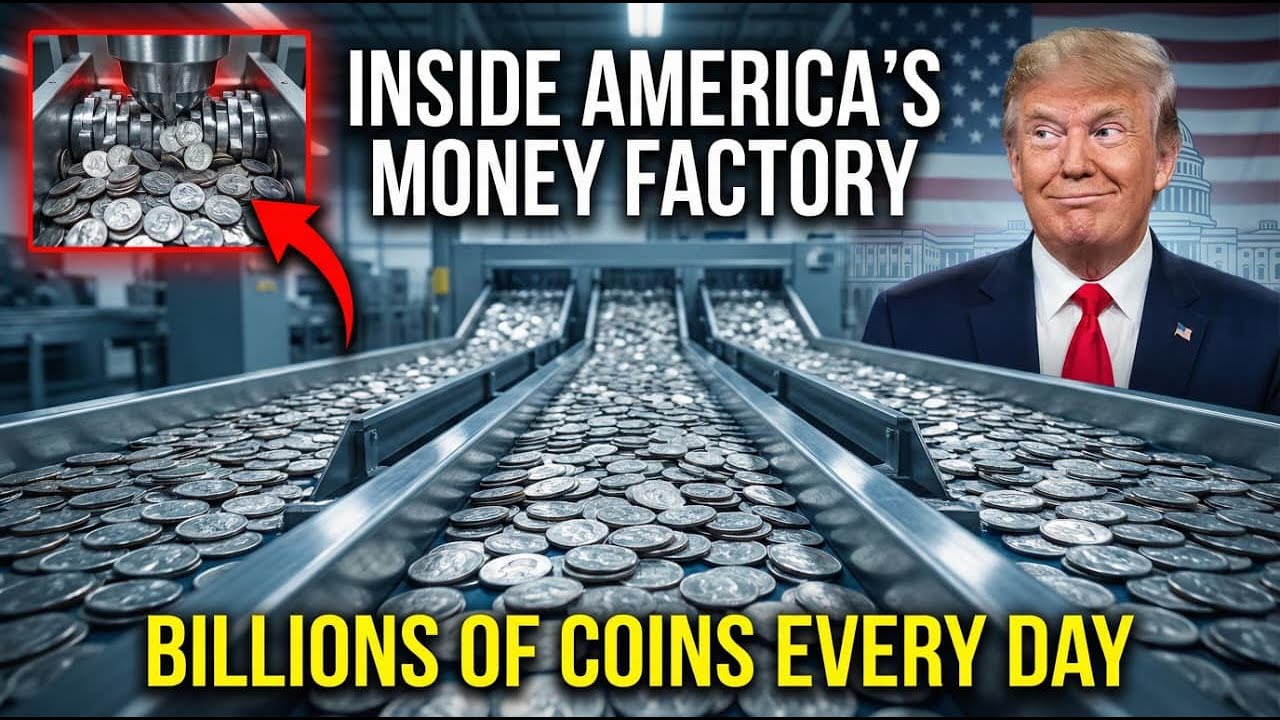 How Billions of Coins Are Made Inside America's Largest Money Factory | Secret Coin Destroyer