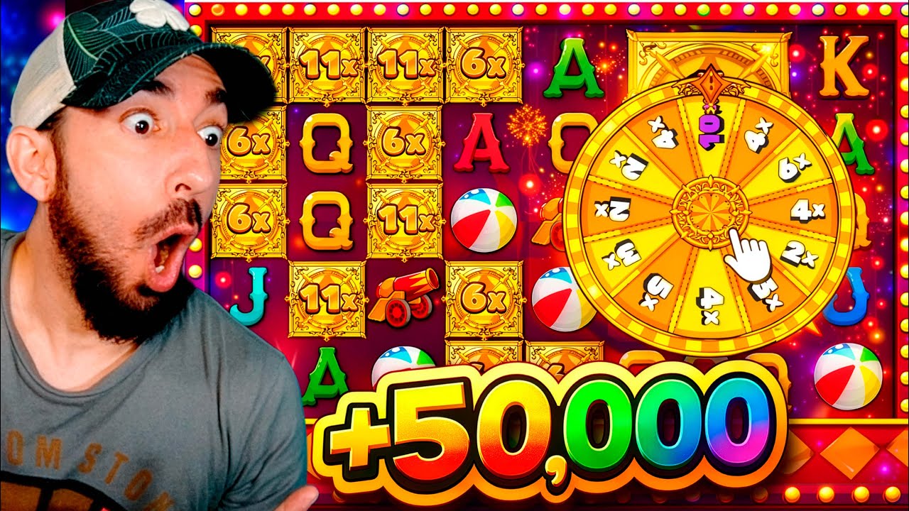 ¡¡ESTA MÁQUINA SE VOLVIÓ LOCA 🤯 | BONOS SIN PARAR +50,000!! WILD CIRCUS