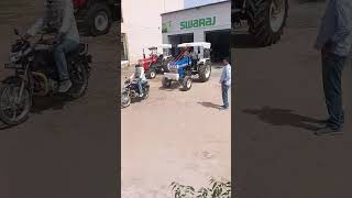 swaraj Tractor delivery Happy coustomer with DJ lunkaransar bikaner rajasthan