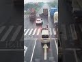 Road Safety Video Example Of Blind Spot In Truck Car Road Accident 