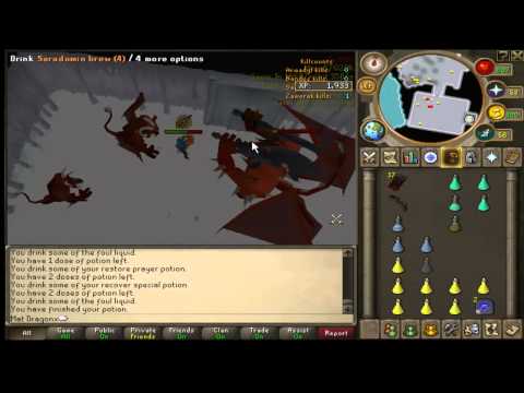 Soloing Zammy Godwars with Level 1 Range