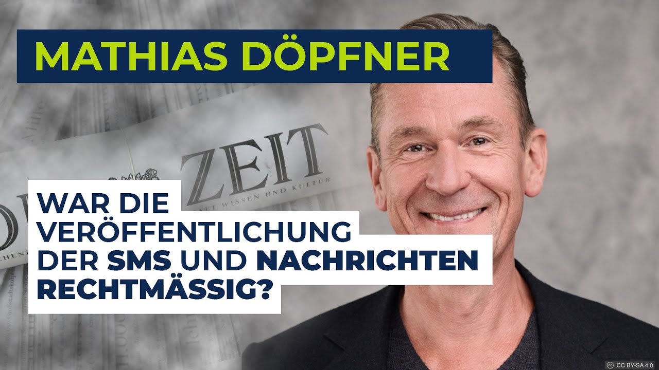 Springer Chef Mathias Döpfner - Durften SMS und Nachrichten in