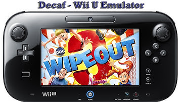 Decaf WiiU Emulator - Wipeout 3 (2012). Ingame. Test #1