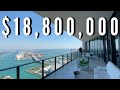 $18,800,000 PENTHOUSE IN MIAMI, FL | Walk Through Tour | Luxury Home Tours: EP6